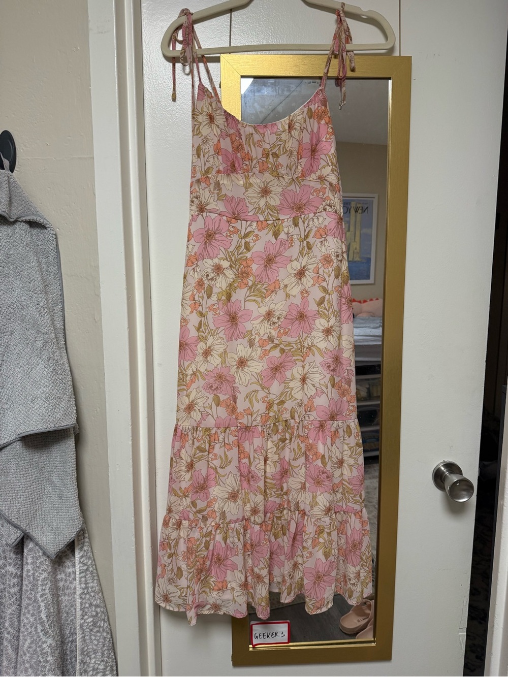 BOUTIQUE Floral Maxi Dress, WORN ONCE, SIZE S